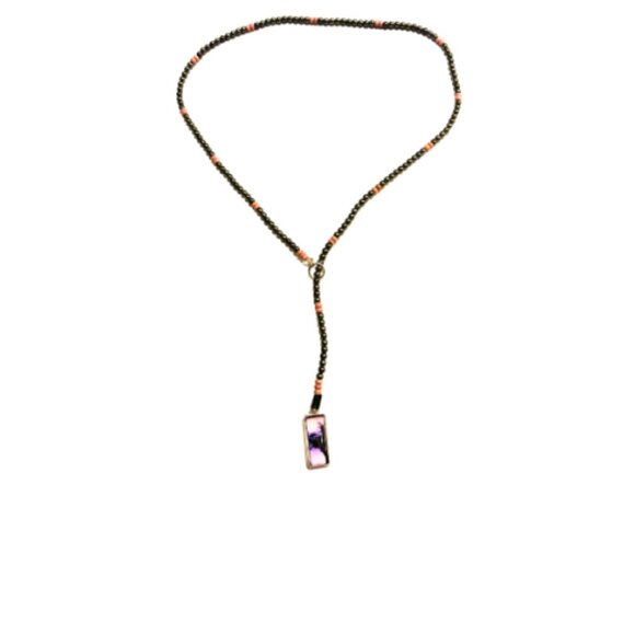 Magic Tree Hematite Beaded Necklace - Picture 5 of 5